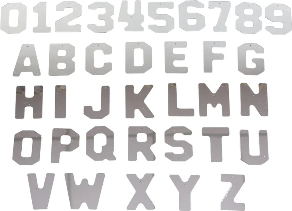 Apprendre l'Alphabet et les Chiffres : Kit Miroir Montessori Masterkidz