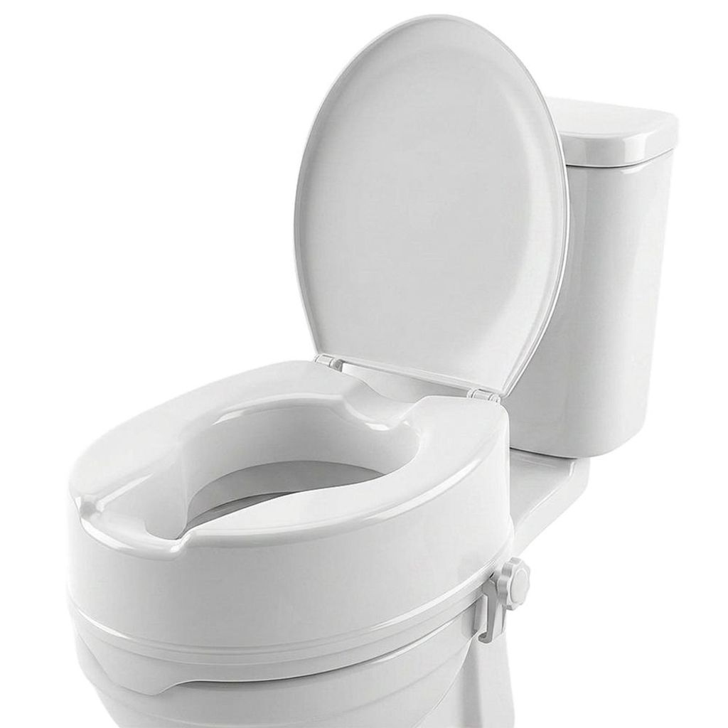 Mobiclinic Titan, Toilettensitzerhöhung mit Deckel - 14 cm, Produktbild 