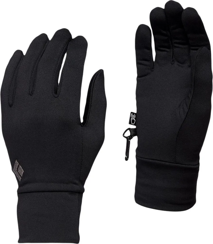 Gants Screentap Black Diamond noirs L : légèreté et fonction tactile
