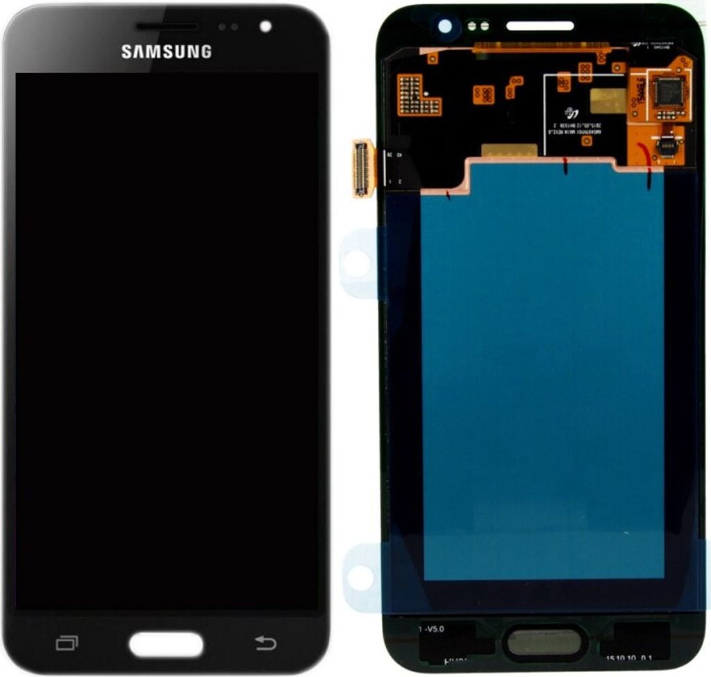 Display LCD Komplettset GH97-18414C Schwarz für Samsung Produktbild 