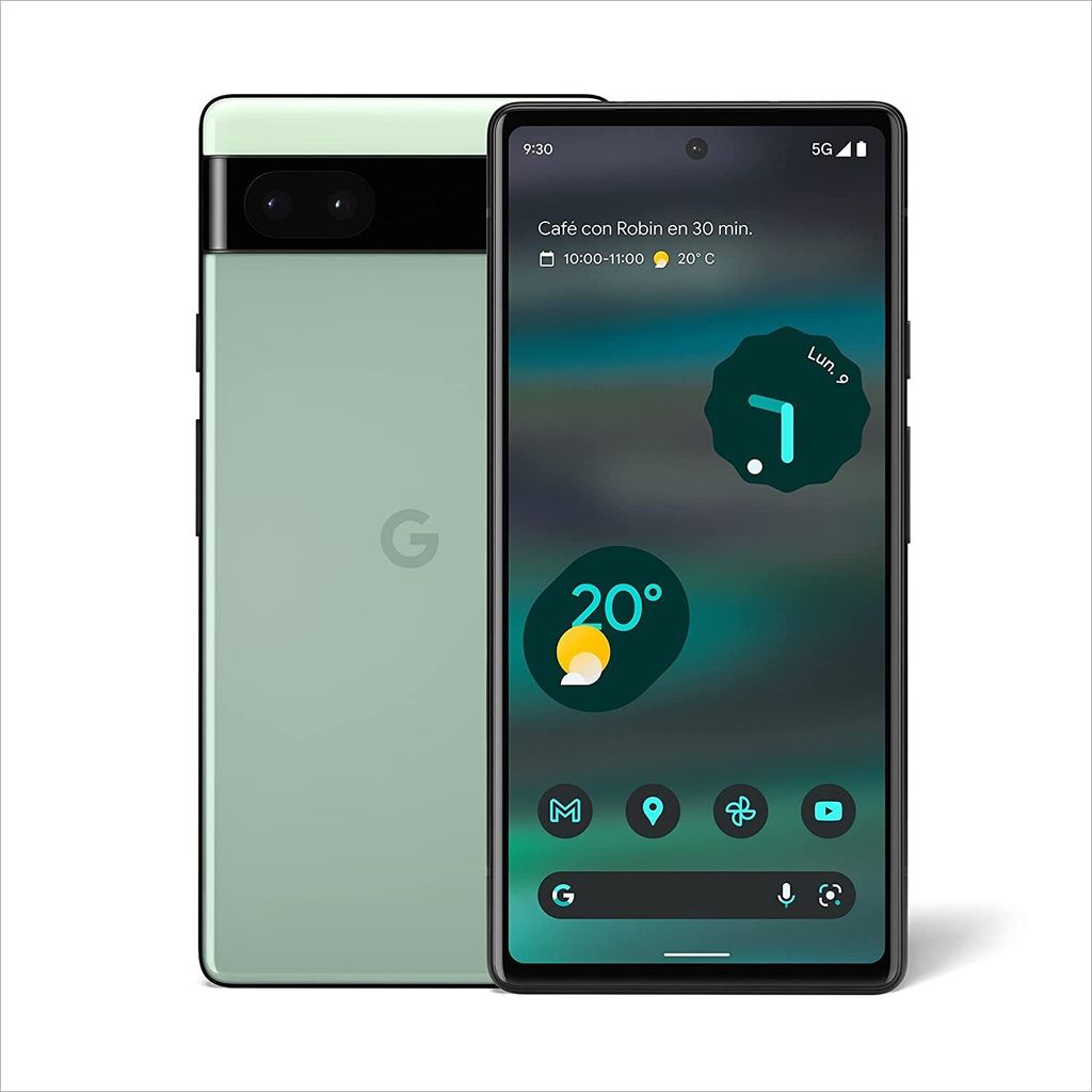 Google Pixel 6a, 15,5 cm (6.1"), 2400 x 1080 Pixel, 6 GB, Produktbild 