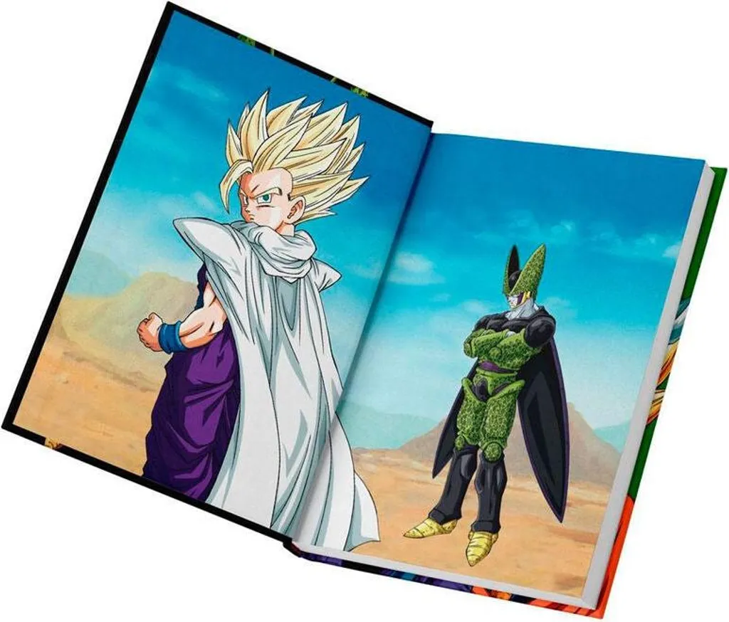 Carnet de notes Dragon Ball Z Cell Final Battle avec lumières LED A5