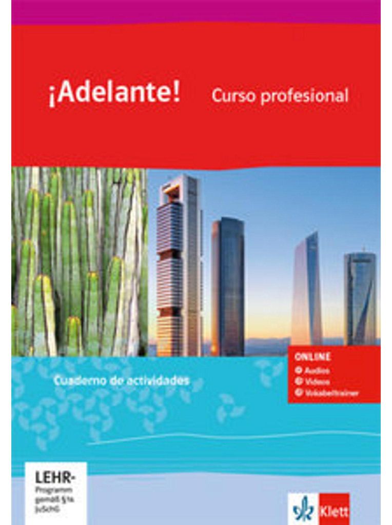 ¡Adelante! Curso profesional. Videos und Vokabeltrainer 1. Lernjahr