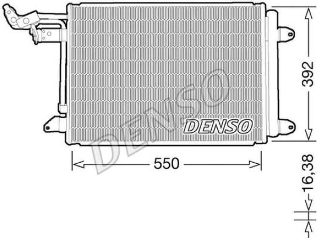 Kondenzátor klimatizace DENSO DCN32002 Obrázek produktu 