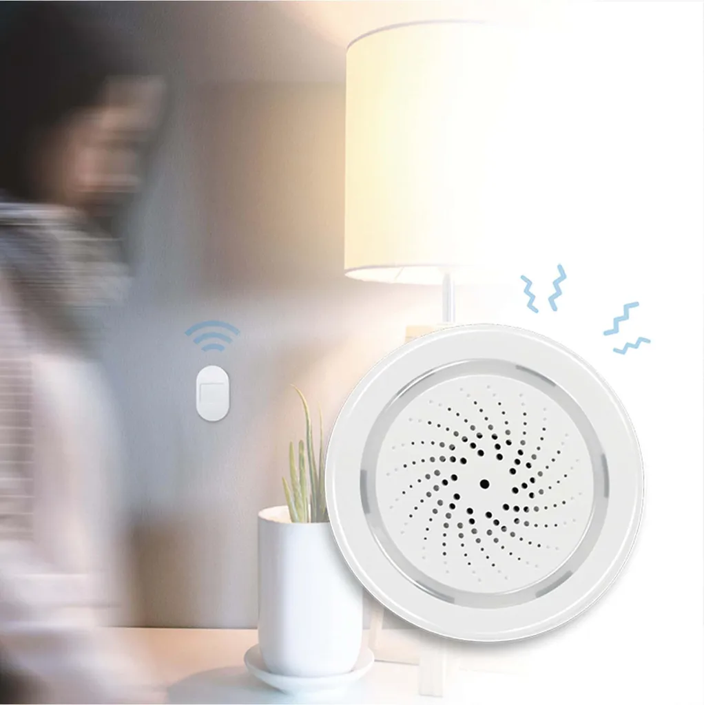Alarme Sirène Connectée WiFi Logilink 110dB avec Notifications Mobile - 9