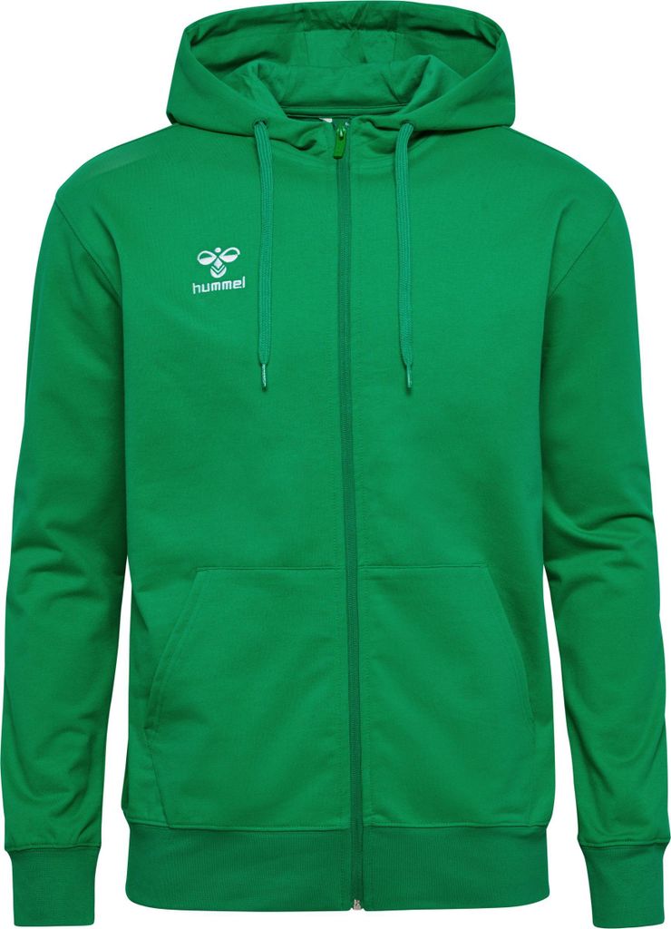 hummel Zip Hoodie mit Logo und Reißverschluss Größe: XXL