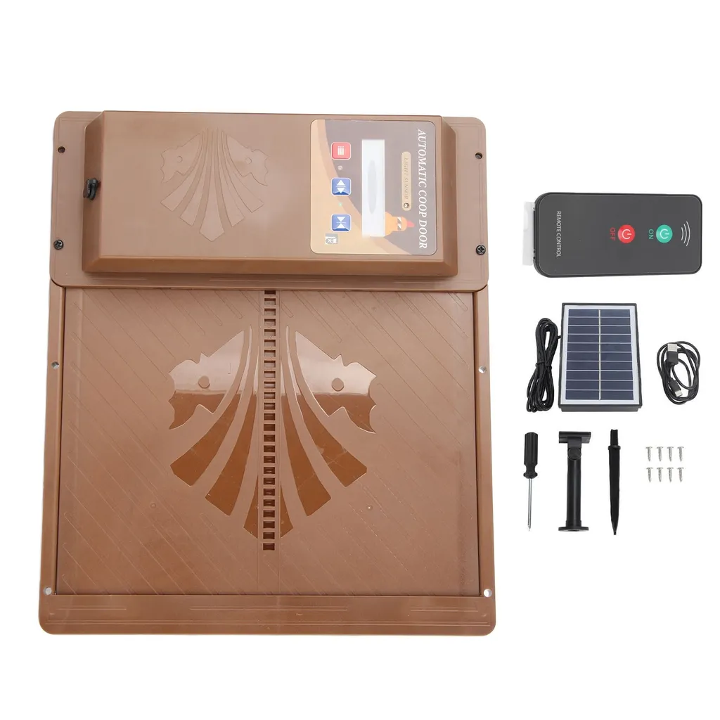Porta Solare Automatica 3 in 1: Benessere Piumato e Sicurezza - 1