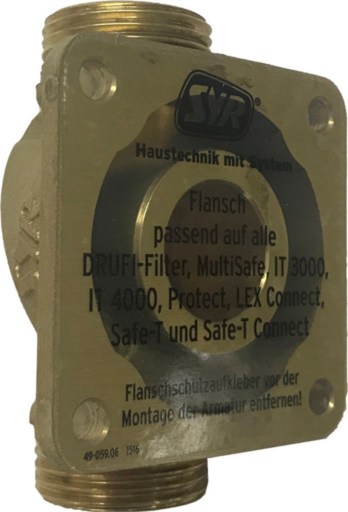 SYR Drufi-Universalflansch 2315 mit Verschraubungen DN 25 Produktbild 