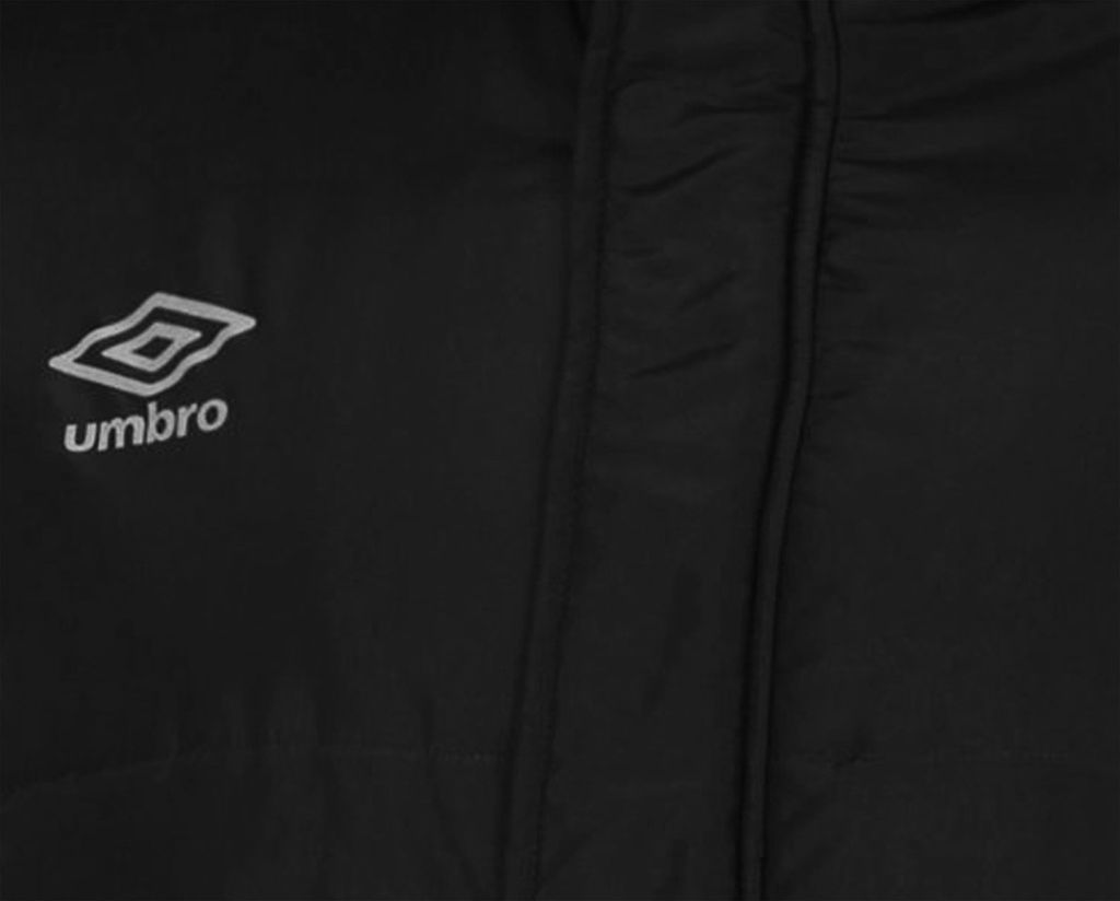 Umbro - Steppjacke für Kinder UO1729 (140) (Schwarz)