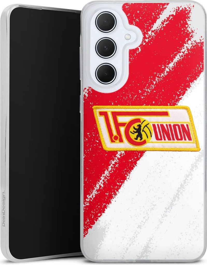 DeinDesign Slim Hülle für Samsung Galaxy A36 5G Silikon Case Ultra Dünn Handyhülle 1. FC Union Berlin Logo Offizielles Lizenzprodukt