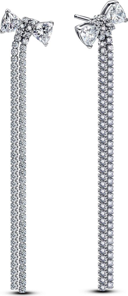 Ohrstecker Schleife für Damen, Sterlingsilber von PANDORA Produktbild 