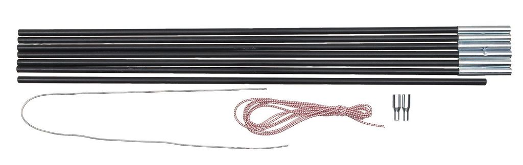 BasicNature Fiberglaszeltstange 4 m x 8,5 mm 7 Segmente Produktbild 