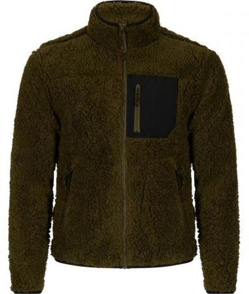Teddyfleece jas, model halfjas voor heren Productafbeelding 