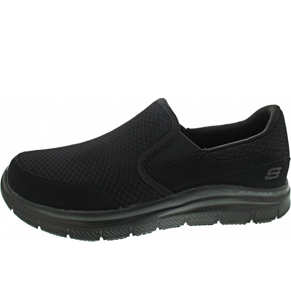 Skechers Flex Advantage SR Mcallen Herren Slipper in Schwarz, Größe 43