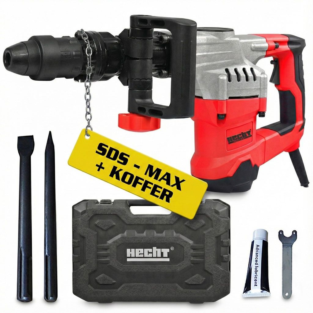 HECHT 1090 Stemmhammer SDS Max | 1300 W | 2 Kohlebürsten | Produktbild 