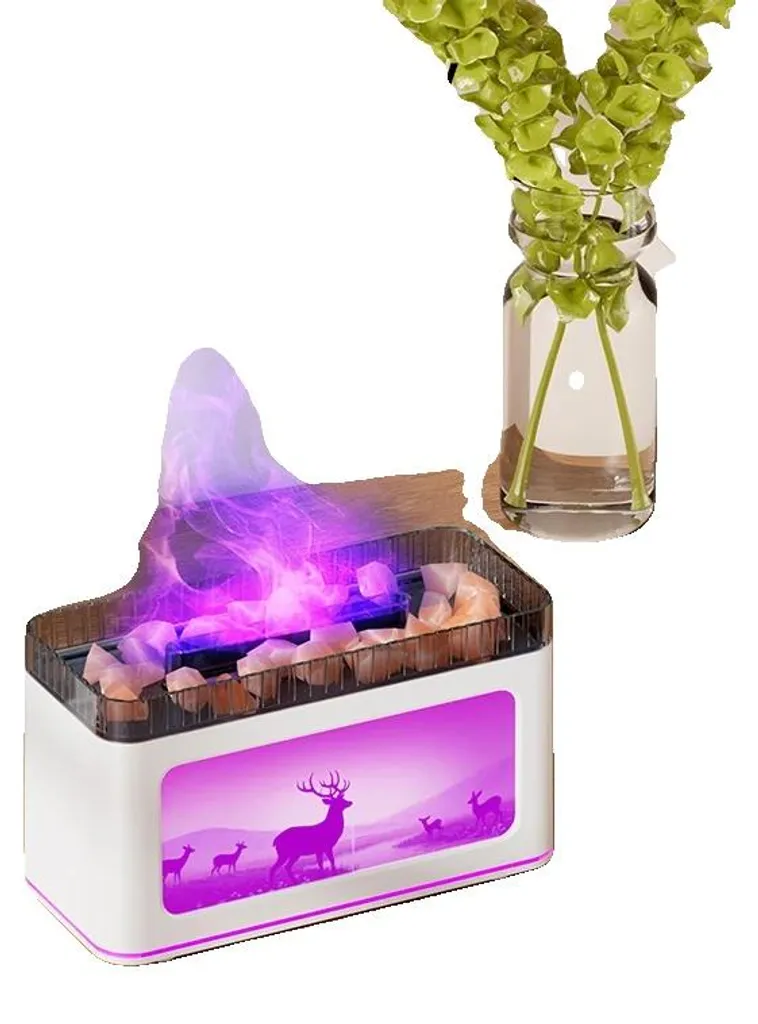 Humidificateur diffuseur d'arômes pour bureau et chambre à coucher