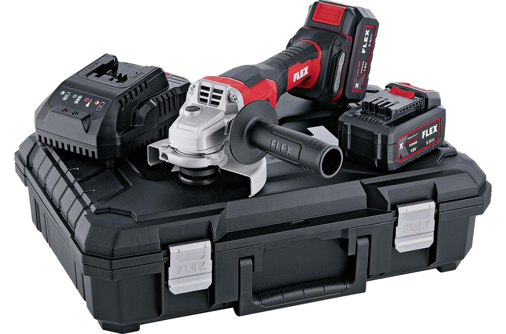 FLEX Akku Winkelschleifer Set L 125 18.0-EC LD/5.0 Light Produktbild 
