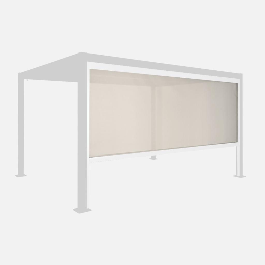 sweeek - Markise 4m für die Pergola Palace 3x4m - Weiß