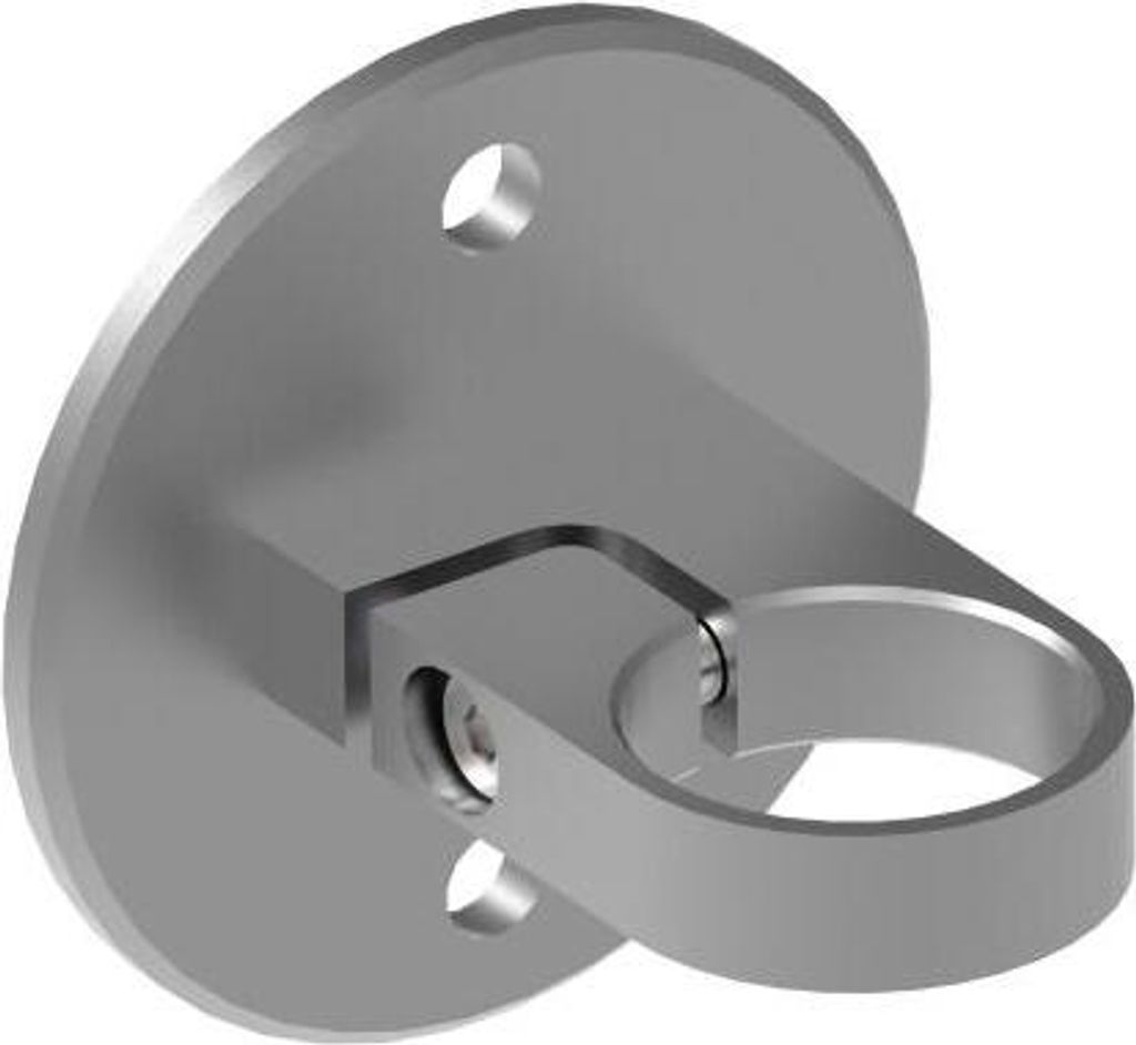 Sellon24® Wandanker Edelstahl Pfostenhalter V2A Produktbild 