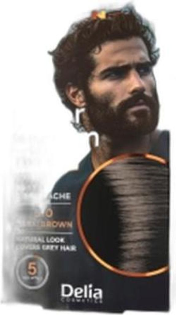 Cameleo Men Hair Farba do wosw brody i wsw 3.0 Dark Brown, Zdjęcie produktu 