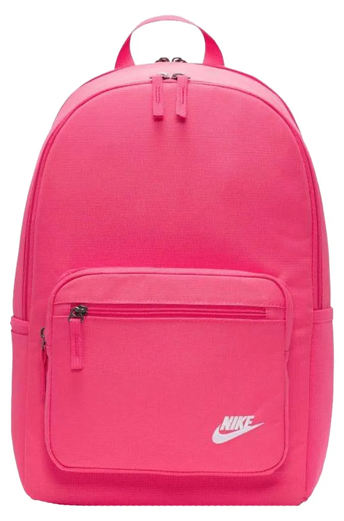 Sac à dos de sport Nike Heritage rose 23L pour fitness et cours