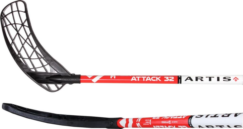 Bâton de floorball Attack 32 SR, 100 cm gauche Image du produit 