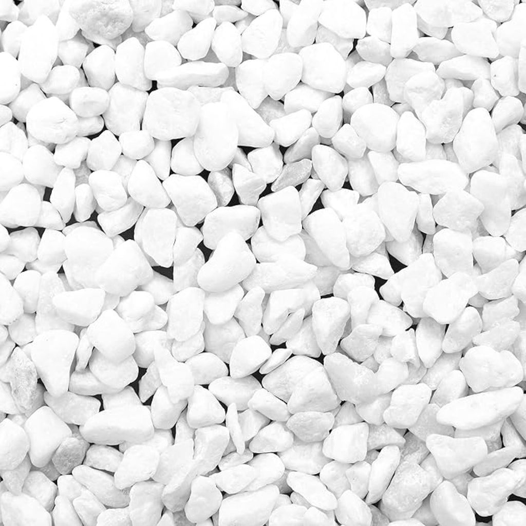 BELLE VOUS Dekosteine Weiß (3,6kg Sack) - Deko Steine Produktbild 