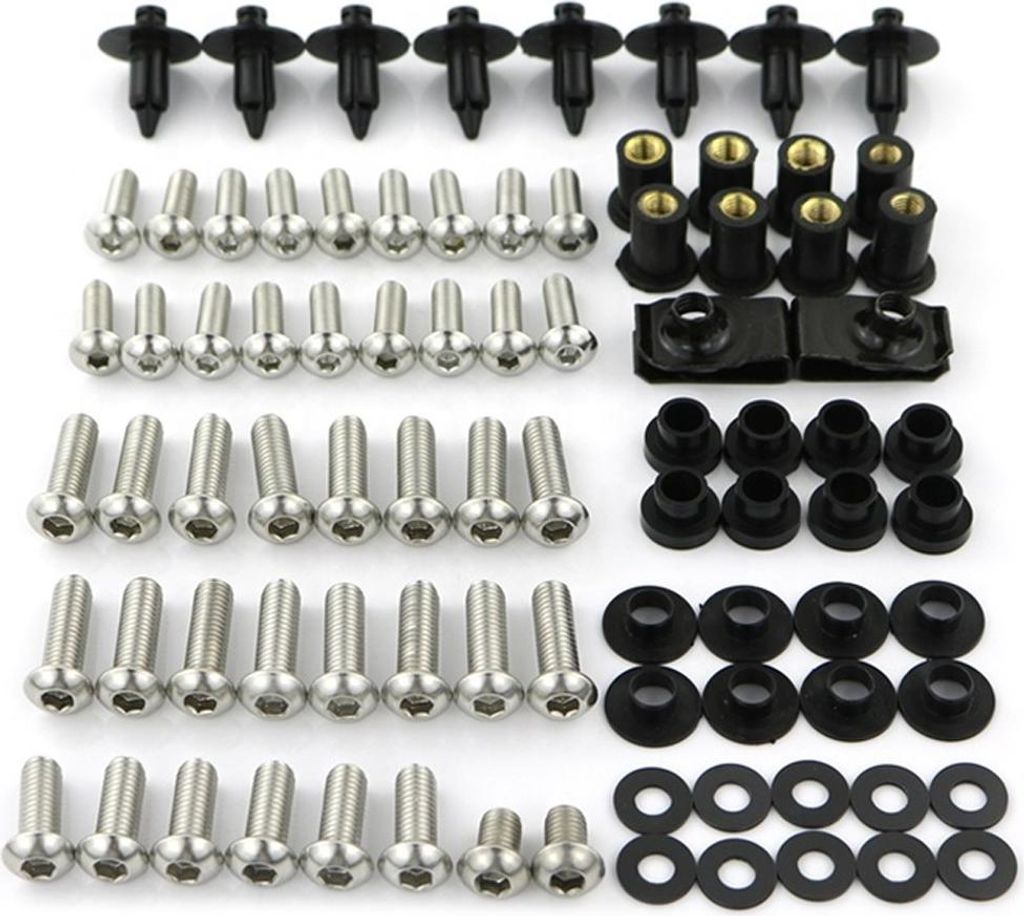 Edelstahl Verkleidungsschrauben Set für Honda CBR 1000 RR Produktbild 