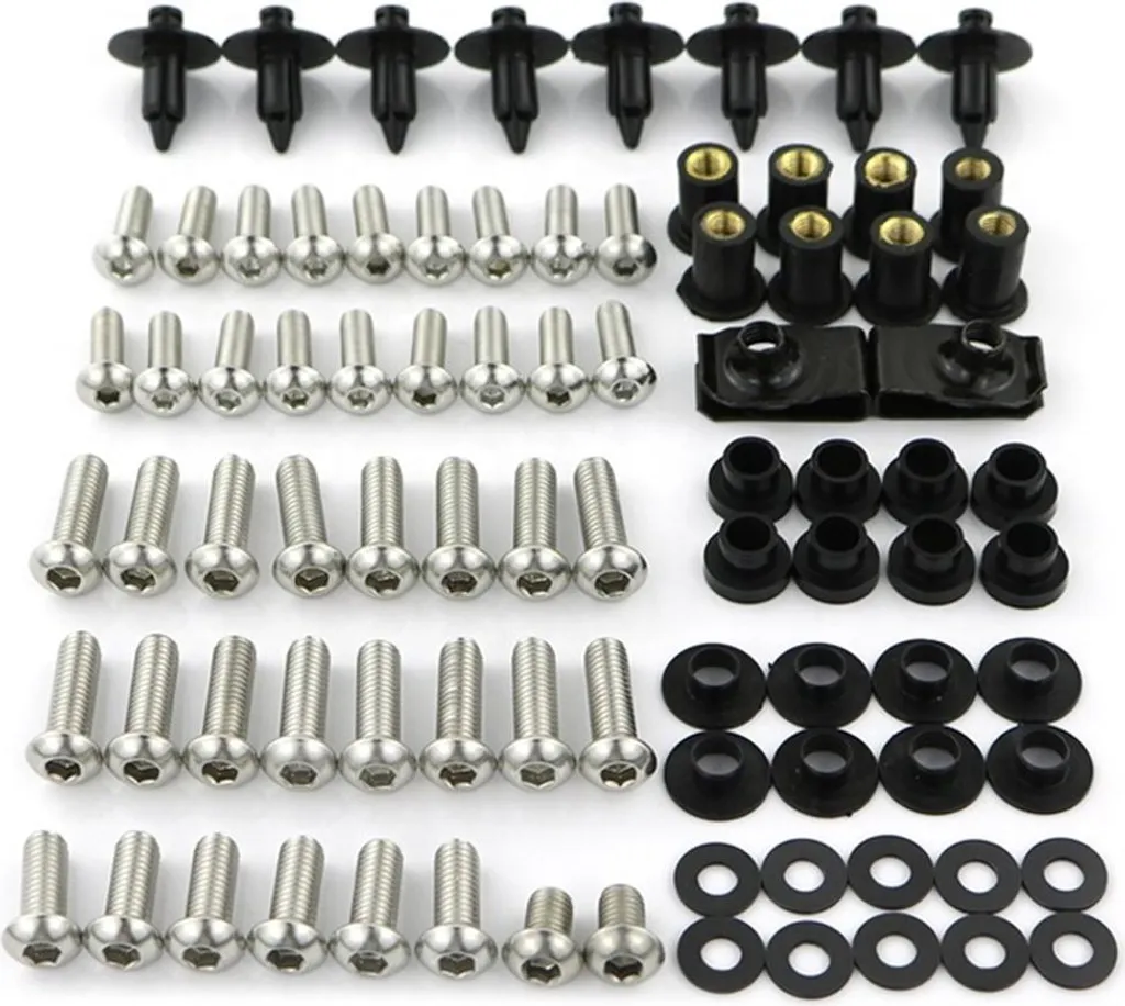 Vis carénage inox anti-corrosion pour Honda CBR 1000 RR Fireblade 04