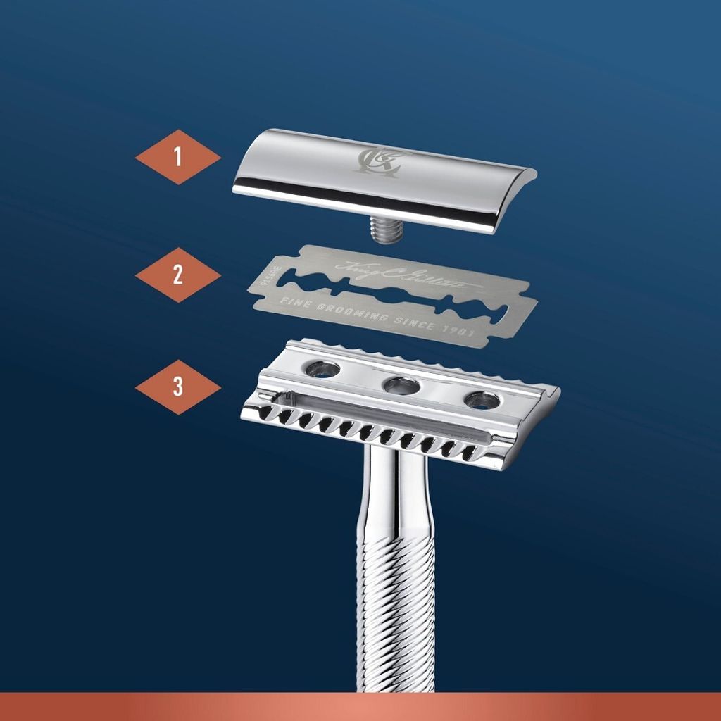King C. Gillette Double Edge Razor Blades náhradní žiletky Obrázek produktu 4