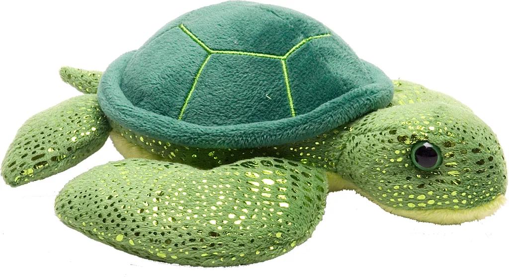 Petite Peluche Tortue de Mer Verte - Compagnon de Sommeil pour Enfant