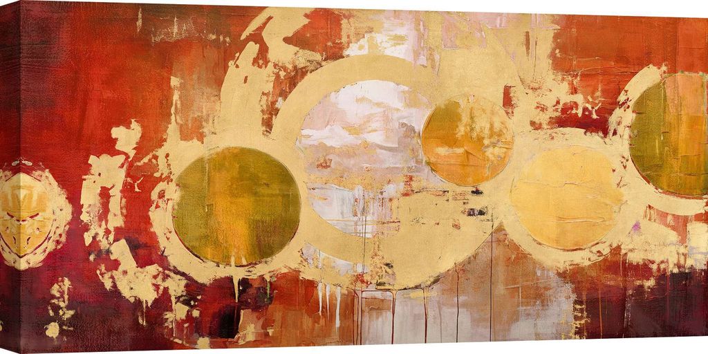 Leinwandbilder, abstrakt - Jim Stone, Cosmic Debris II - 140x70 cm