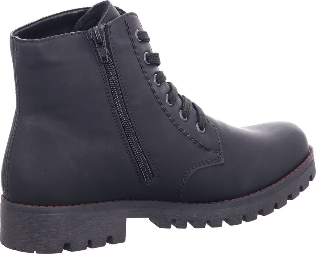 Rieker Schnürstiefel - Tiefschwarz Kunstleder Größe: 39 Produktbild 94