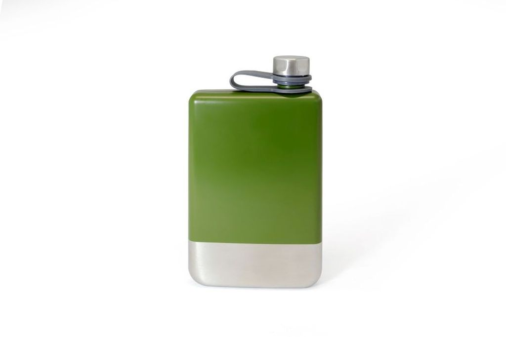 Origin Outdoors Flachmann 'On The Rocks' oliv 230 ml