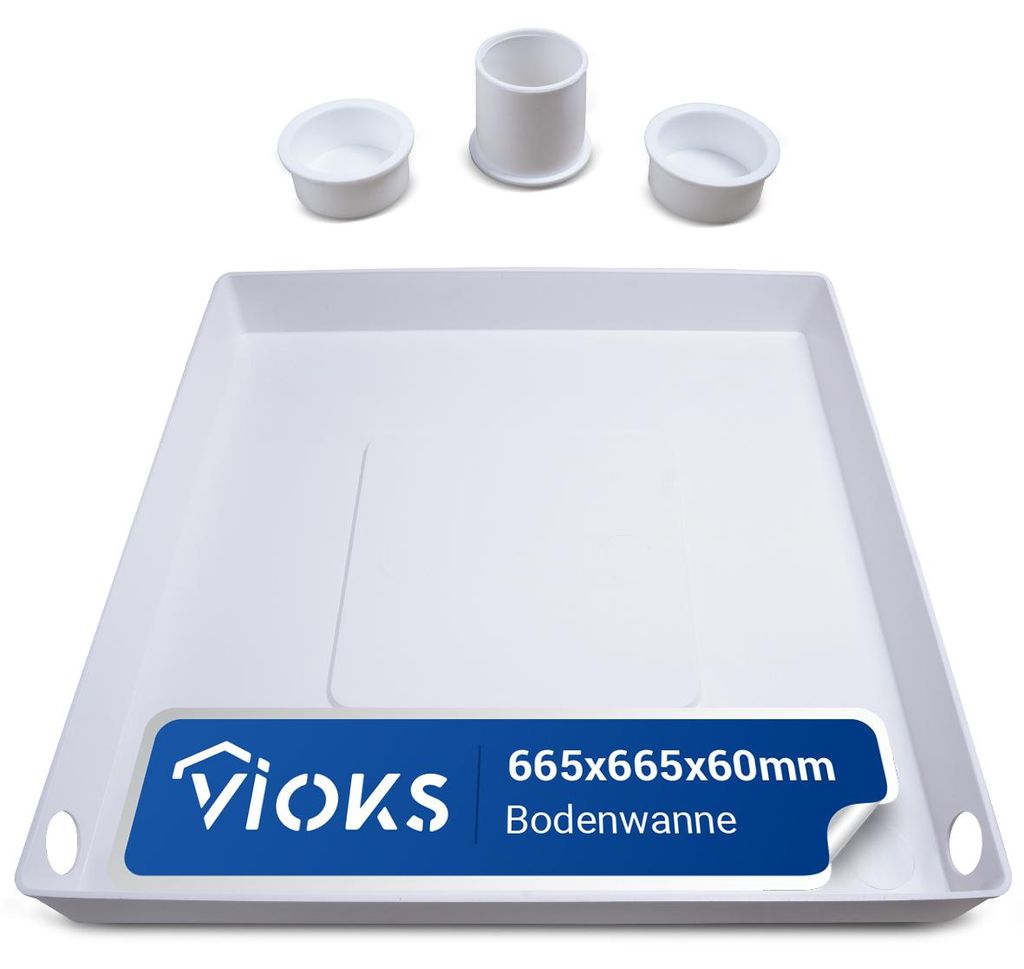 Bodenwanne Wanne Auffangbehälter 665 x 665 mm für Produktbild 