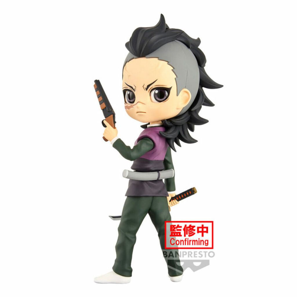 Banpresto Q Posket Genya Shinazugawa - Demon Slayer Kimetsu no Yaiba 14cm Figura