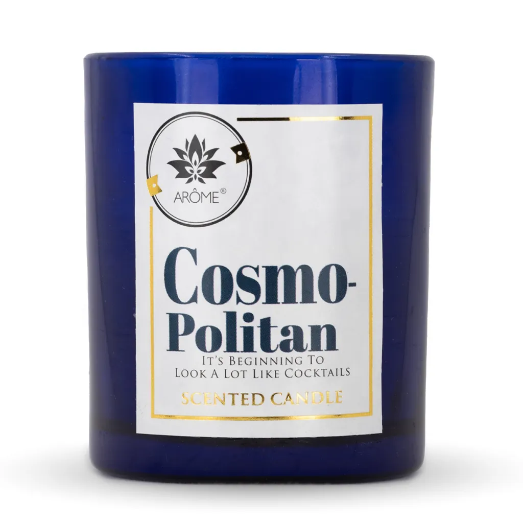 ARÔME Candela 125 g, in scatola di carta 4 pezzi, Cosmopolitan Quantità: 12 pezzi