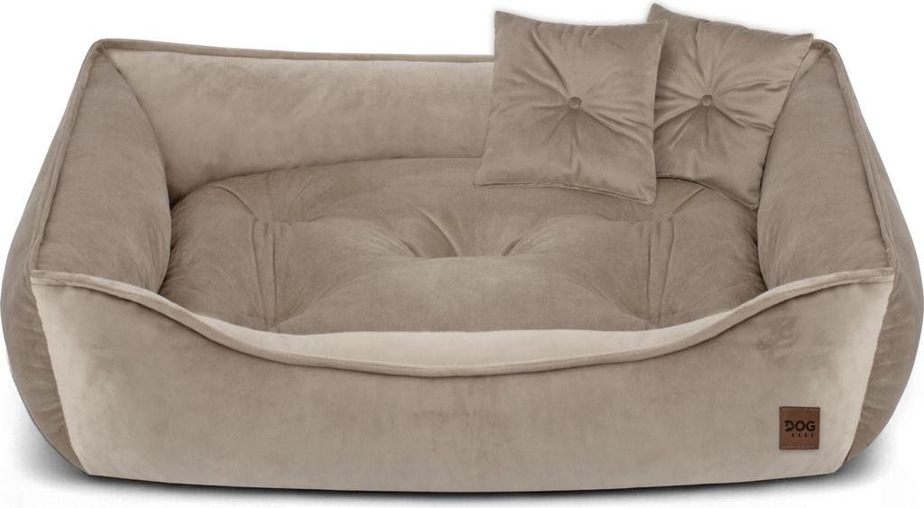 Premium Hundebett & Katzenbett MARCO aus Velvet –  Produktbild 
