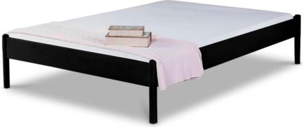 Metallbett Alice – 120 x 210 cm / schwarz