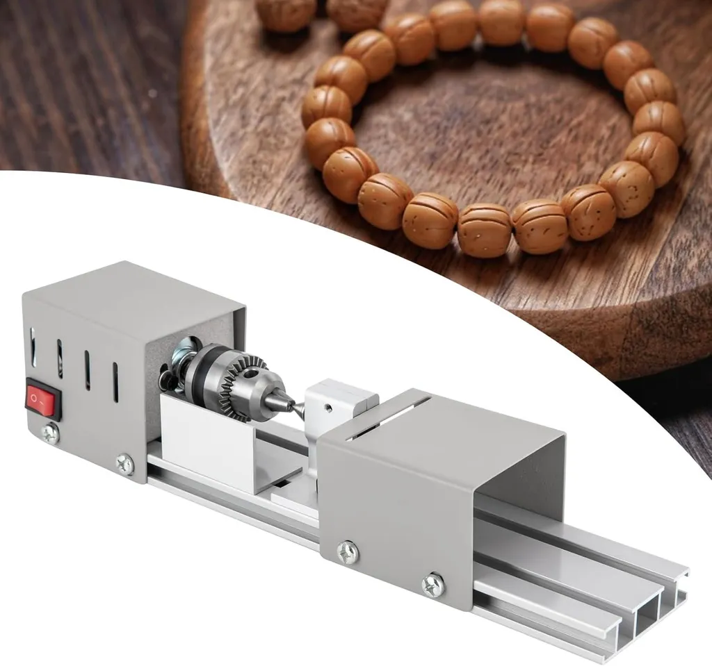 Mini tour de table multifonction 96W réglable pour modélisme et DIY - 4