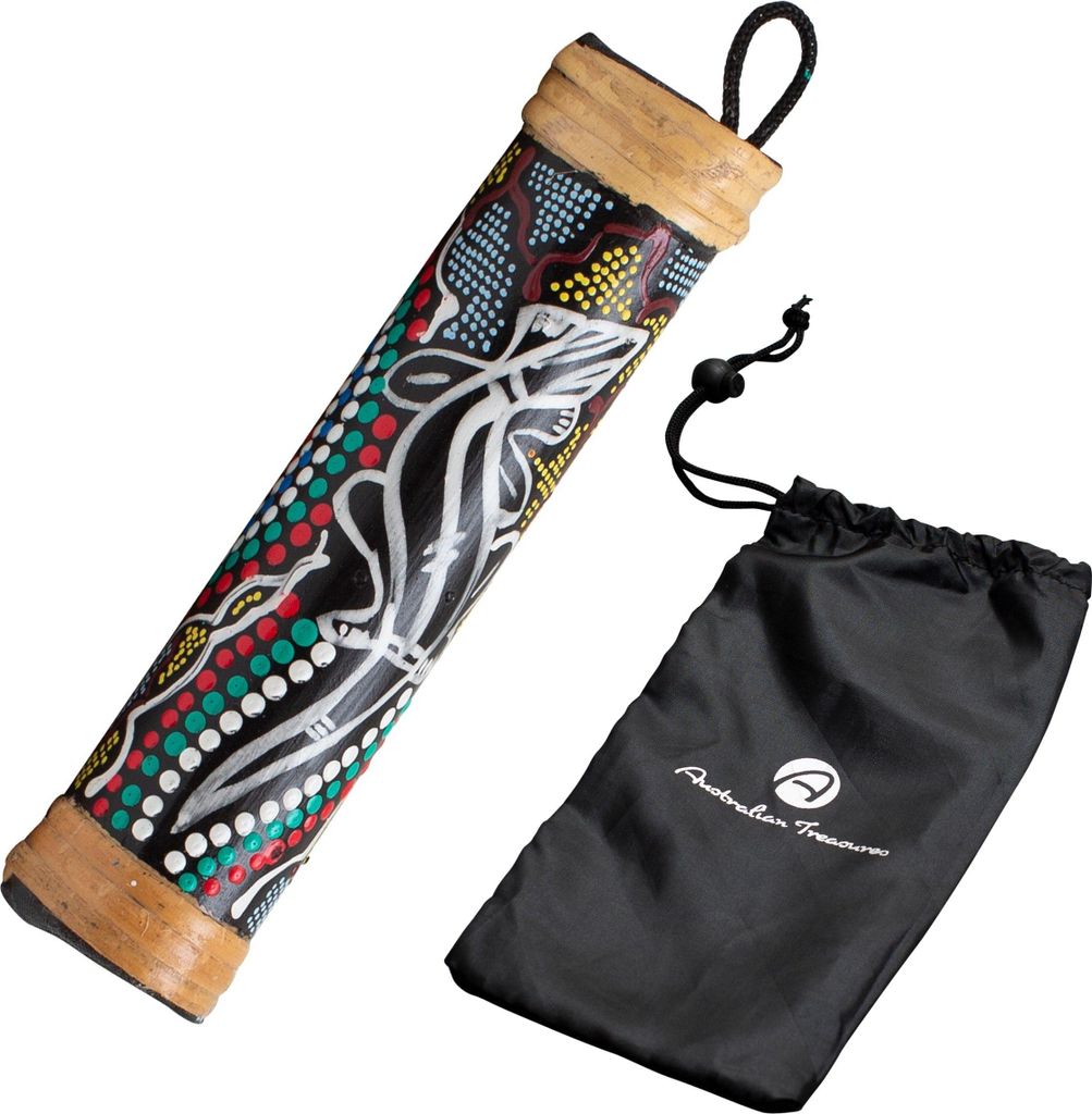 Regenmacher 20cm bemalt – mit Aufbewahrungstasche – geeignet für Kinder