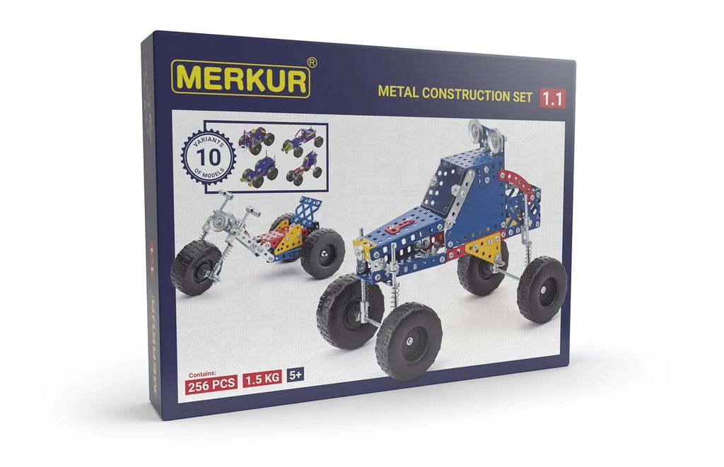 MERKUR 1.1 zestaw 10 modeli 240szt 36x265x55cm Zdjęcie produktu 
