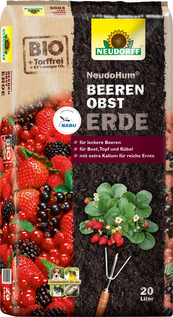 NEUDORFF® NeudoHum® Beerenobsterde 20 Liter Produktbild 1