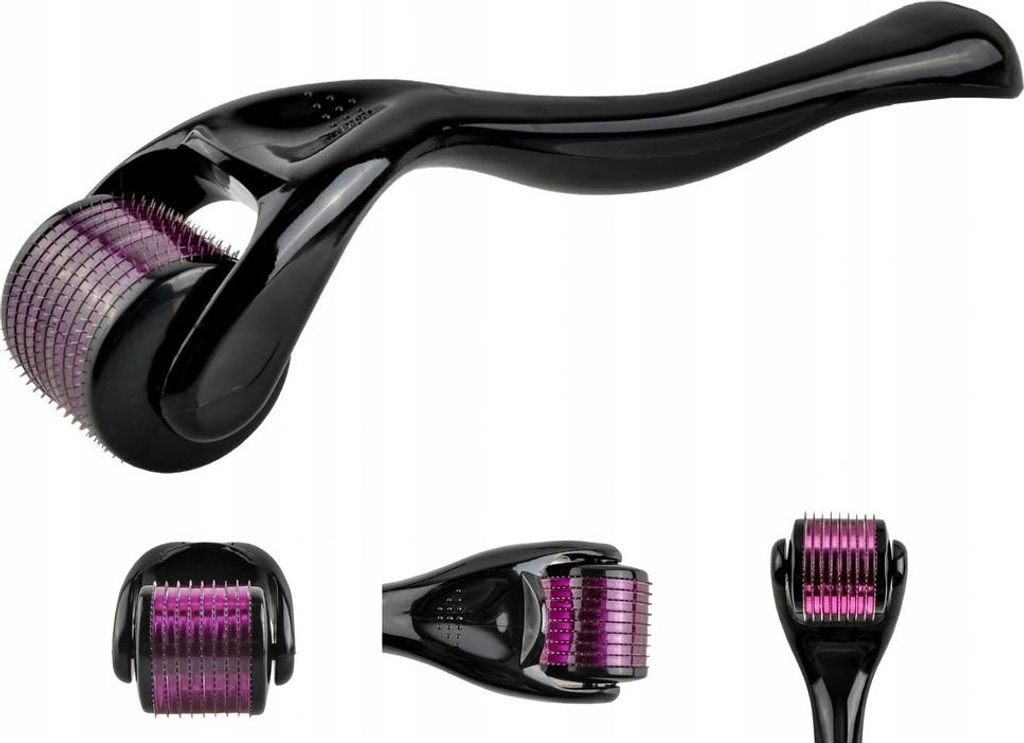 NADEL-MESOTHERAPIE-DERMA-ROLLER ROLLER 540 NADELN GESICHTSMASSAGEGERÄT 0,5 mm