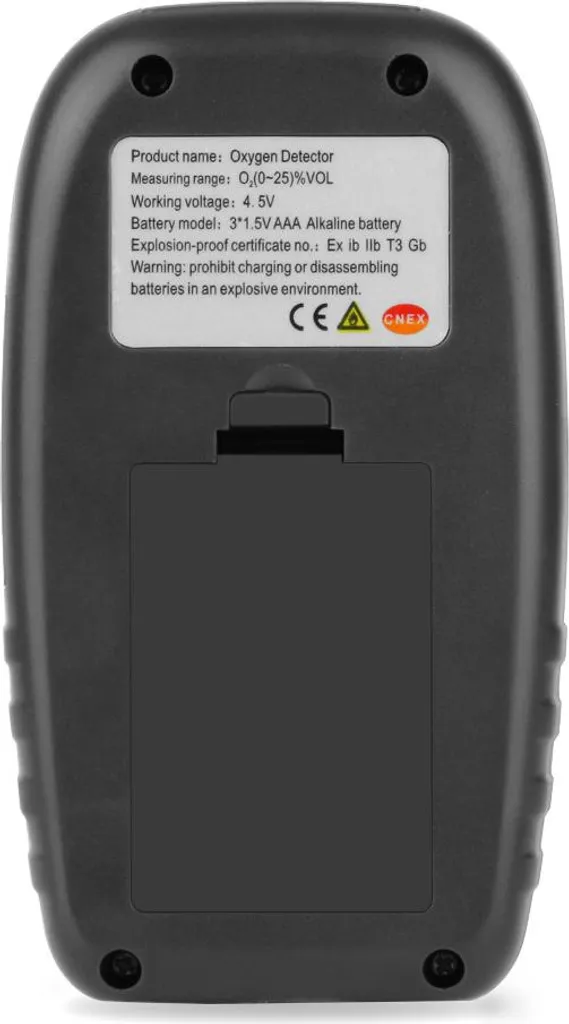 Détecteur d'oxygène portatif WT8821 pour espaces confinés et chantiers - 6