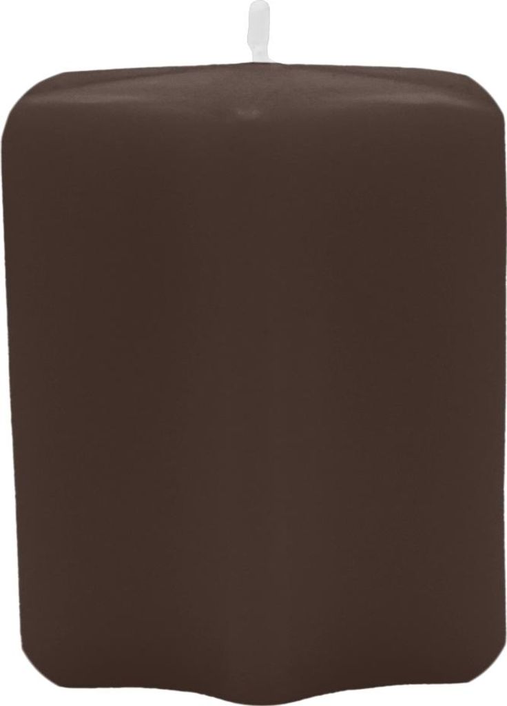 Sternkerzen Chocolate Schokolade 60 x Ø 60 mm, 8 Stück