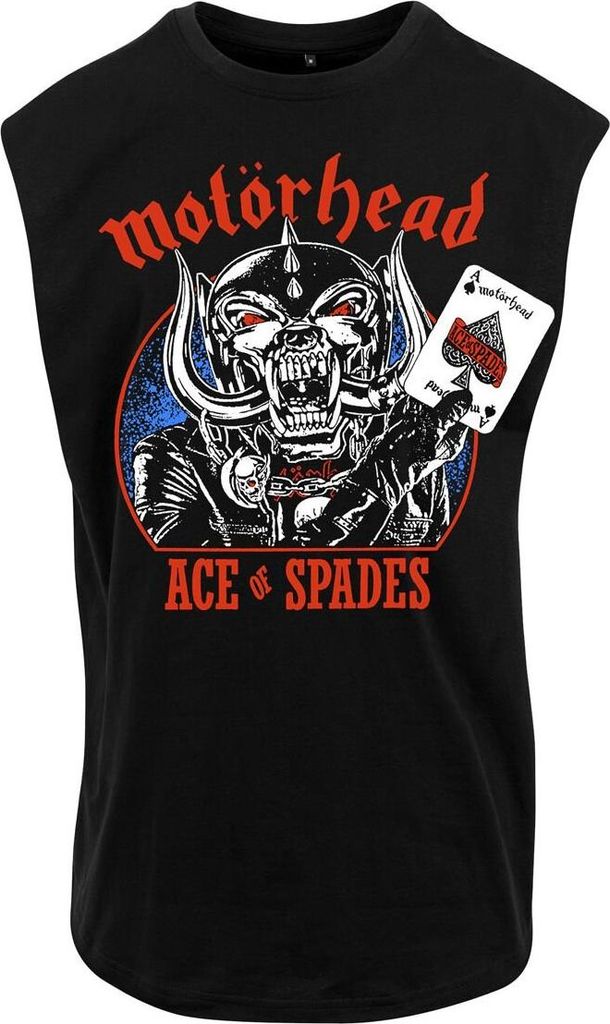Motörhead Tank-Top Herren Ace Of Spades schwarz Band-Merch, Bands 100% Baumwolle S