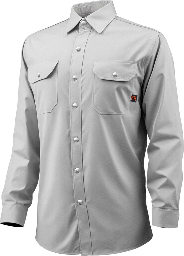 Flammenresistente Schweißerjacke Größe XL FR-Baumwolle Arbeitsjacke Grau