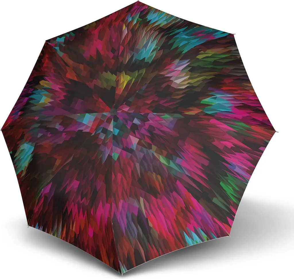 Knirps T.200 Medium Duomatic Peacock Red: L'Ombrello Antivento Definitivo