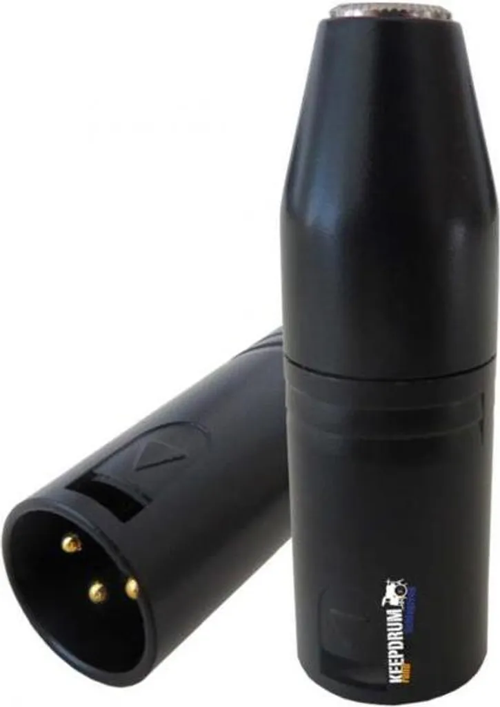 keepdrum ADP08 - Connettore XLR a Jack 3.5 per Microfoni Video e Reflex - 1